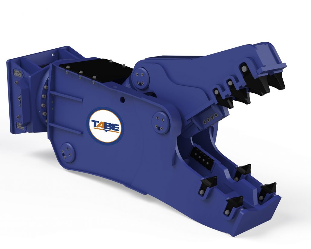 Hydraulic demolition crusher - TABE Hammers